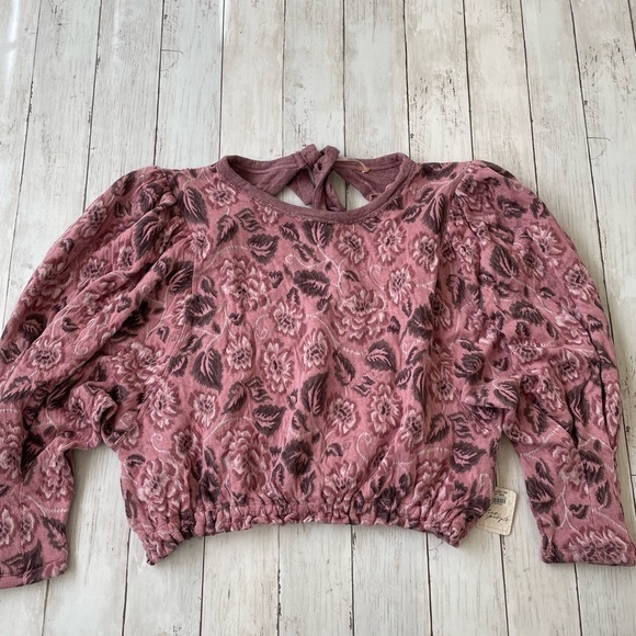 Free People No Ordinary Top in Smoked Pink Size XL - Picture 7 of 9